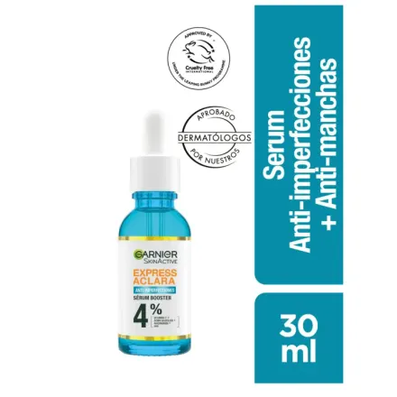 Garnier Express Aclara Serum Anti Imperfecciones x 30 ml