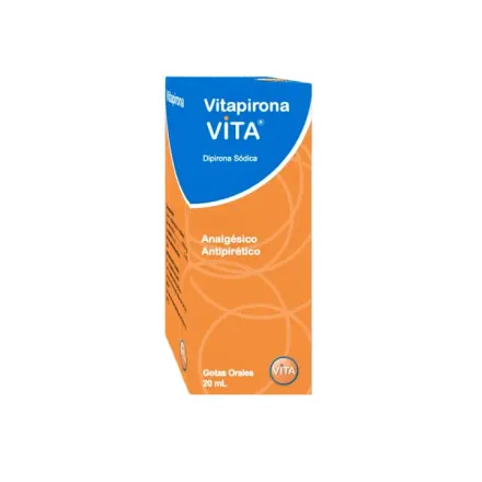 Vitapirona Vita 500 mg Gotas Orales x 20 ml Dipirona Sodica