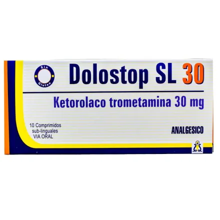 Dolostop Sl 30 mg Ketorolaco