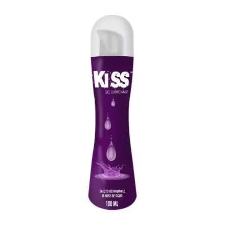 Kiss Gel Lubricante Efecto Retardante x 100 ml