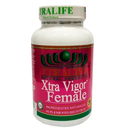 Xtra Vigor Female Xtralife x Frasco <100> Multivitaminas Mujer