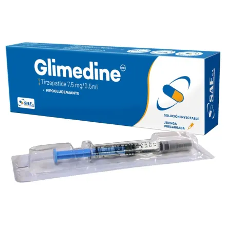 Glimedine 7.5 mg Iny Sc x 0.5 ml Tirzepatida