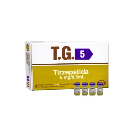 Tg 5 mg Iny Sc 0.5 ml Viales Tirzepatida
