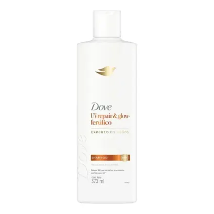 Dove Shampoo Uv Repair & Glow + Ferulico x 370 ml