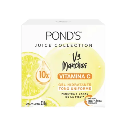 Ponds Gel Hidratante Vs Manchas Vitamina C Frasco x 110 g