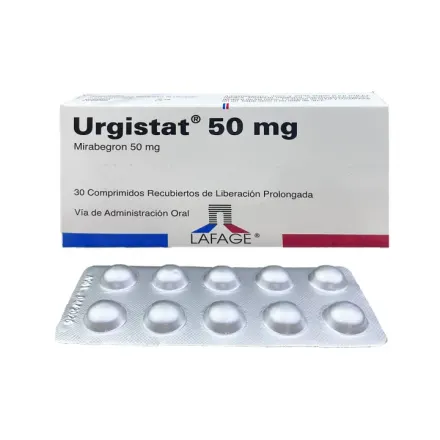 Urgistat 50 mg Mirabegron