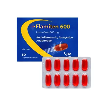 Flamiten 600 mg Ibuprofeno