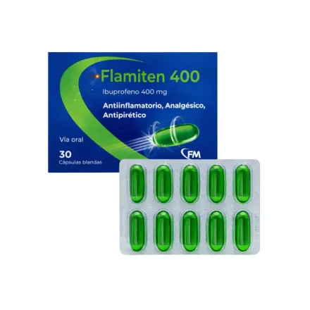 Flamiten 400 mg Ibuprofeno