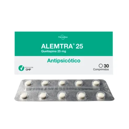 Alemtra 25 mg Farmafina GOI Quetiapina