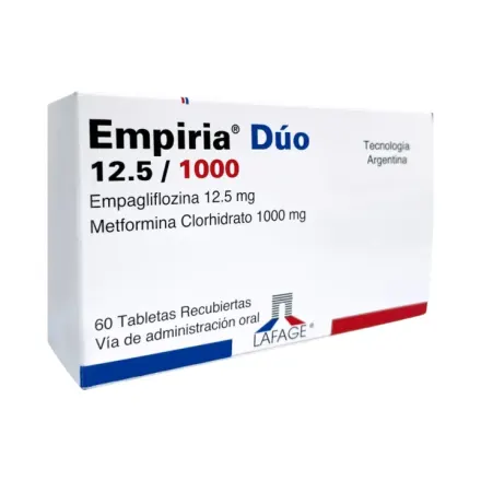 Empiria Duo 12.5 / 1000 mg Empagliflozina / Metformina