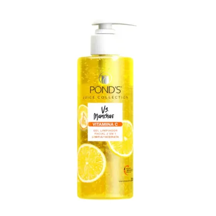 Ponds Gel Limpiador Facial Vs Manchas Vitamina C Frasco x 200 ml