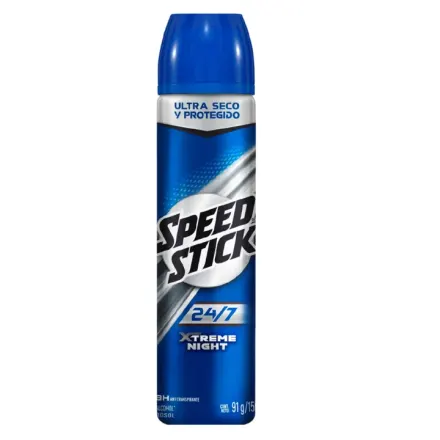 Speed Stick 24/7 Xtreme Night Aerosol x 150 ml